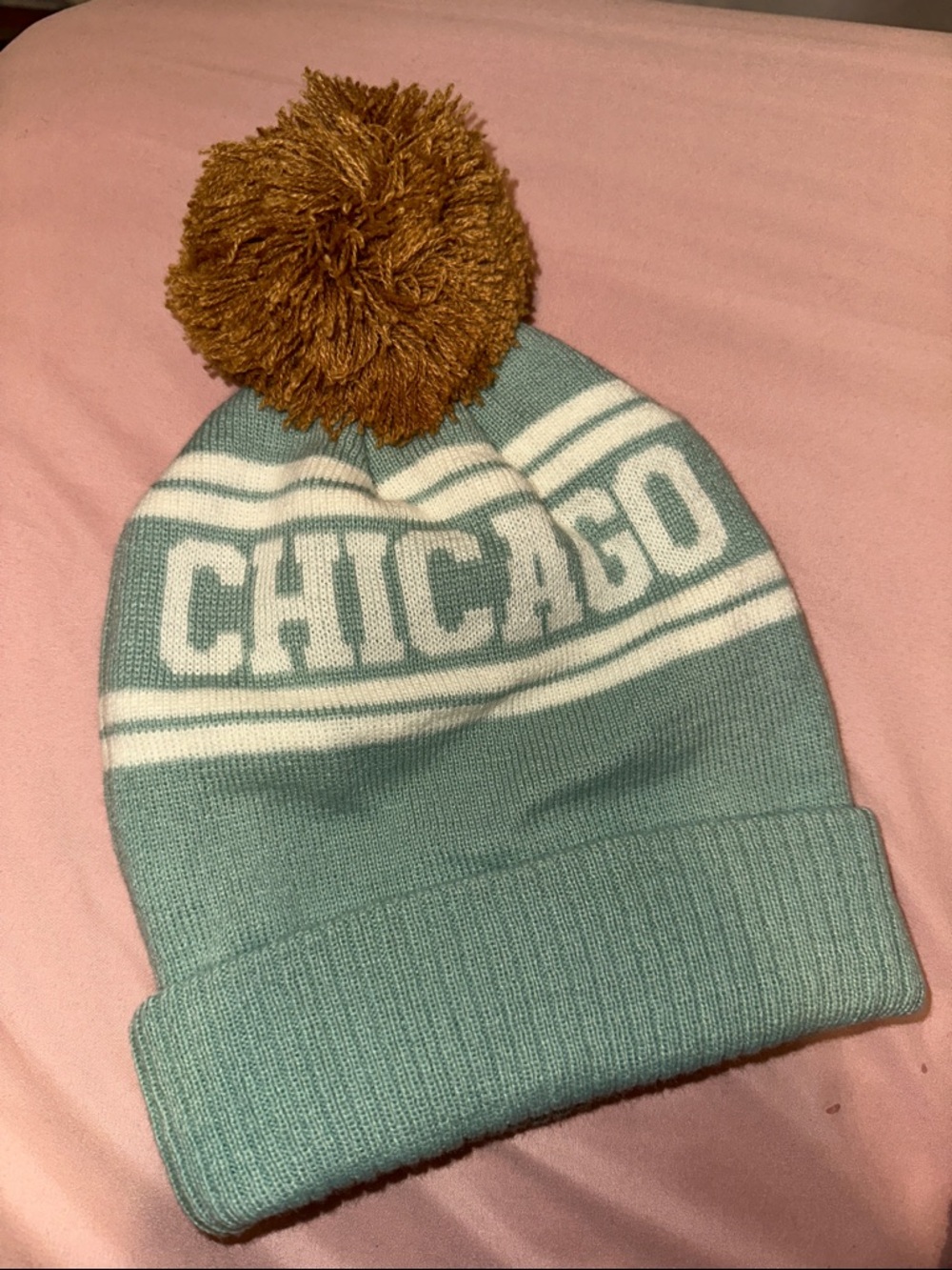 Chicago Pom Beanie